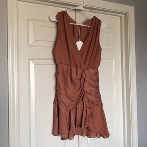 Mini polka dot dress